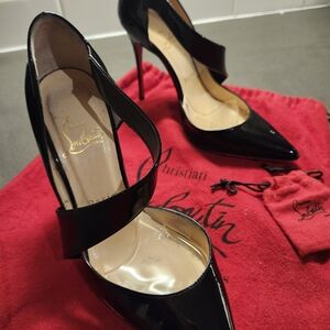 Christian Louboutin Patent Black Heels